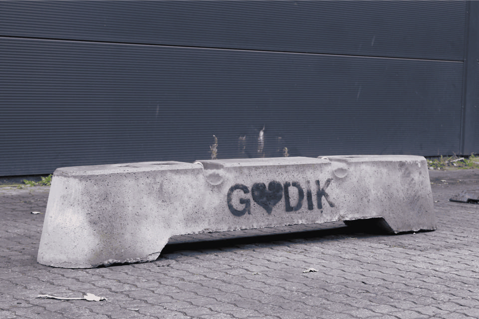 Afspærrings betonklods - Hegn & afspærring