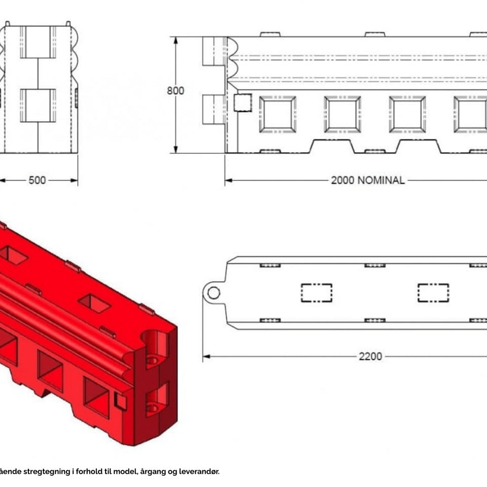 Barrierer/autoværn - Hegn & afspærring