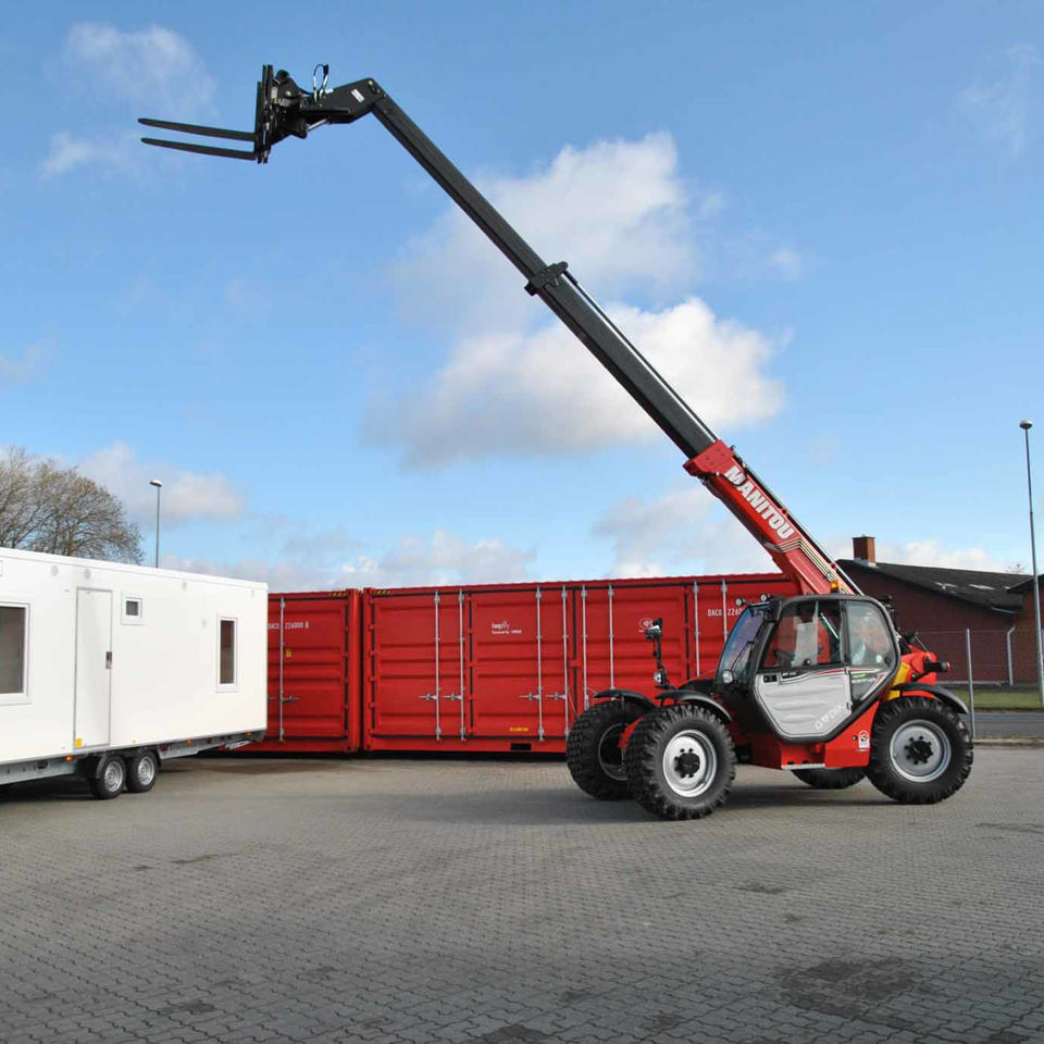 Teleskoplæsser Manitou 5,9meter, MT 625 - Maskiner & Kørsel