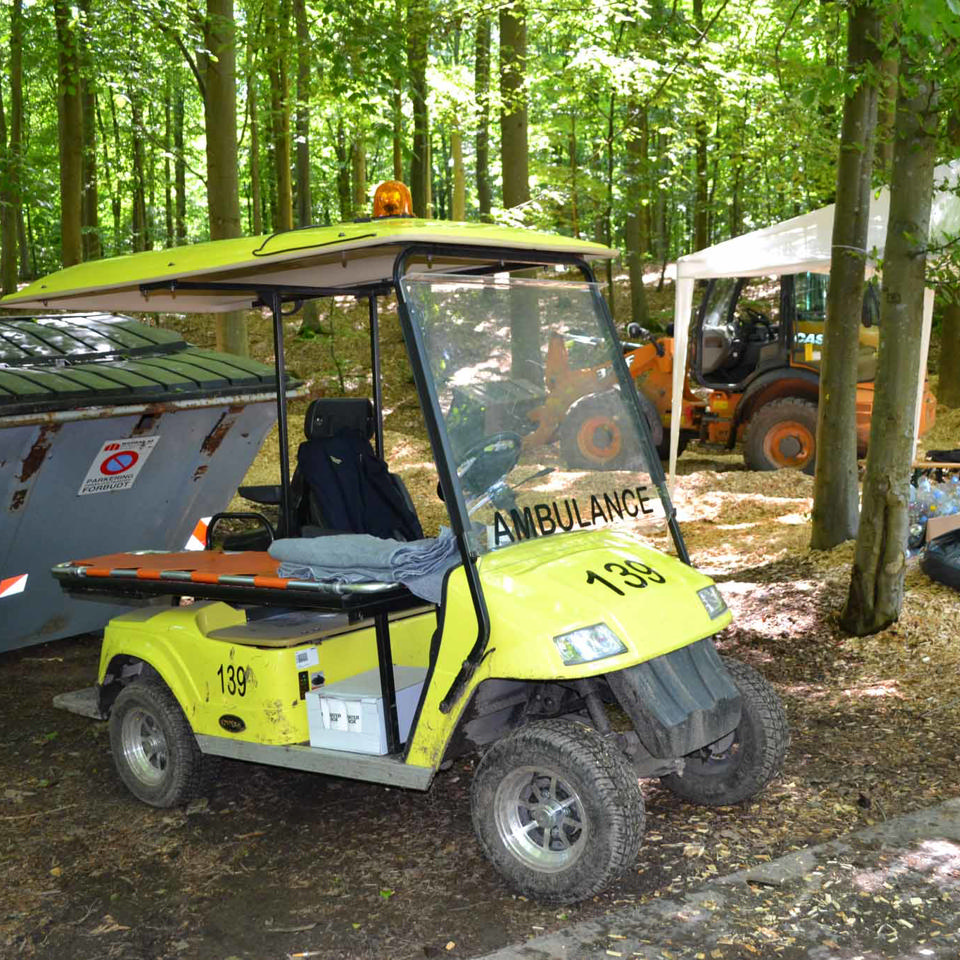 El-mini-ambulance til 3 personer - Maskiner & Kørsel