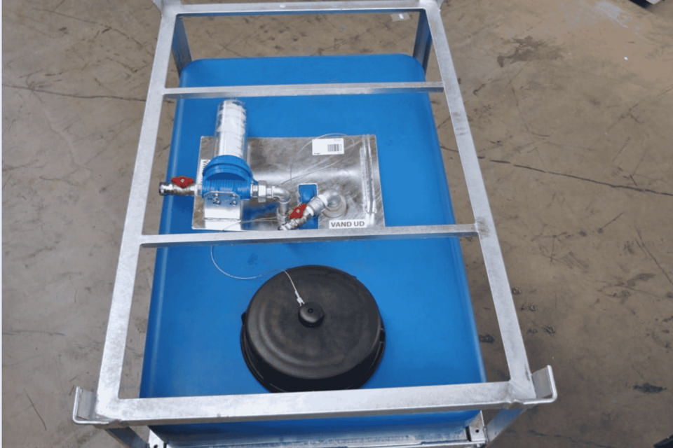 Vandtank 750 liter - Vand- og spildevandstanke