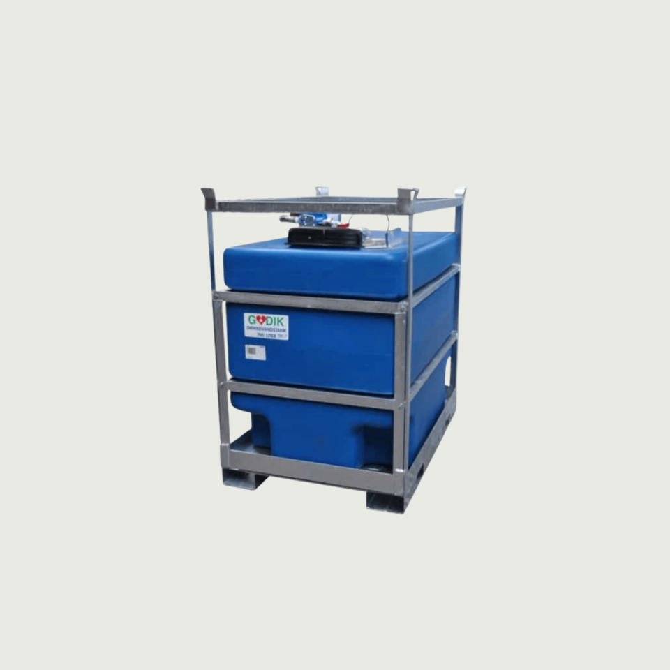 Vandtank 750 liter - Vand- og spildevandstanke