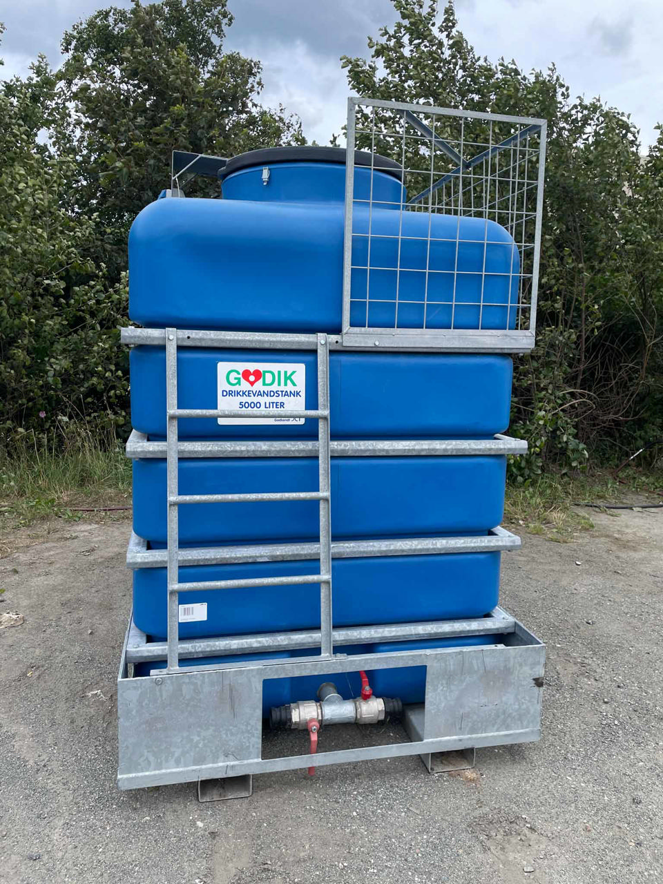 Vandtank 5000 liter - Vand- og spildevandstanke