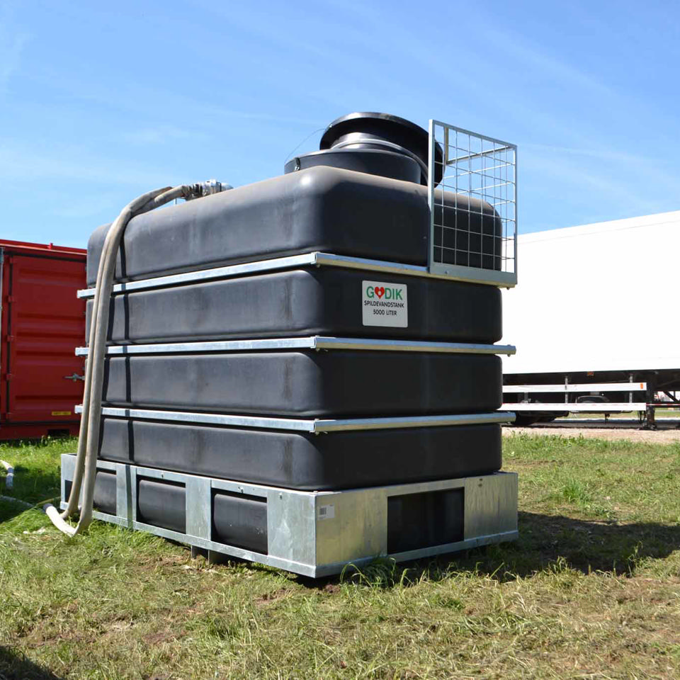 Spildevandstank 5.000 liter - Vand- og spildevandstanke
