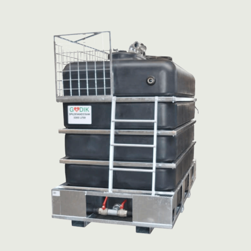 Spildevandstank 5.000 liter - Vand- og spildevandstanke