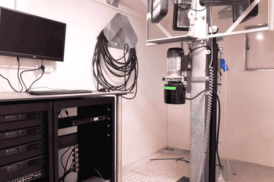 Radiovogn - Produktions- og securityvogne