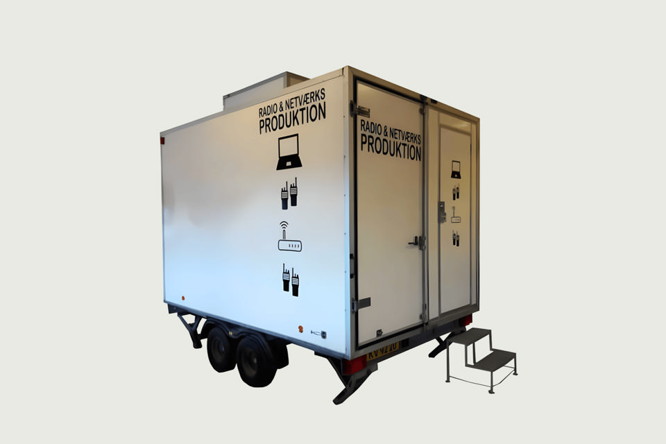 Radiovogn - Produktions- og securityvogne