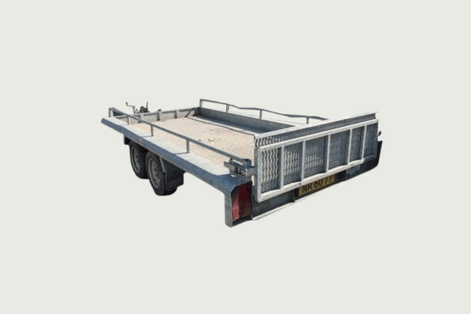 Materiel-/ maskintrailer - Maskiner & Kørsel