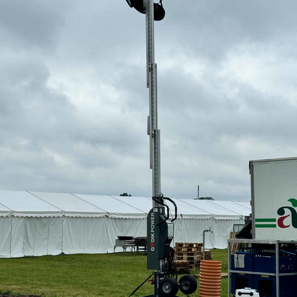 K65 Quad Pod lysmast - Lystårne og arbejdslys