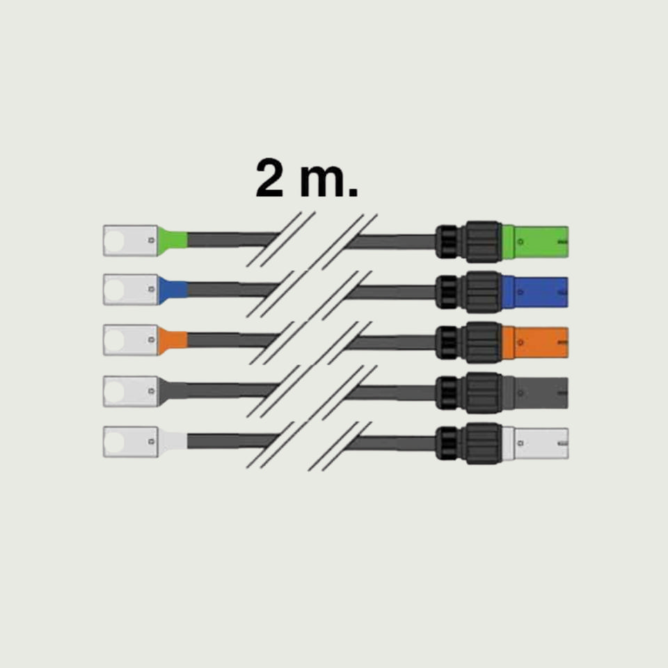 PowerLock hun/sko 2m - Kabler og stik