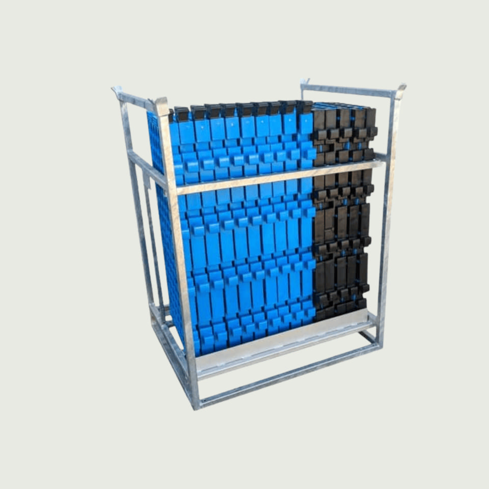 5 stk. handicap overkørselsbakker for el - Overkørselsplader og kabelbroer