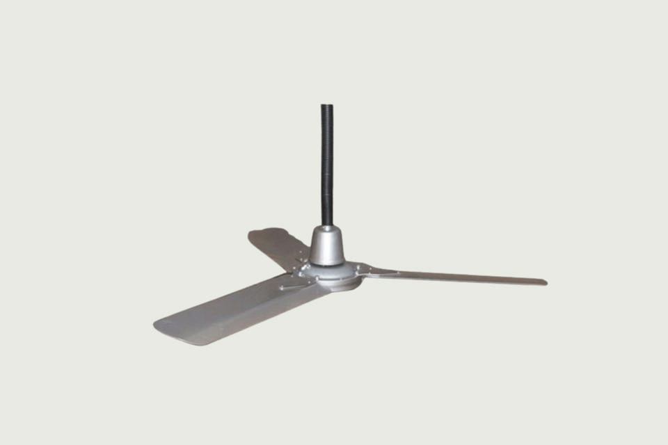 Loftsventilator med krogophæng - Varme- & ventilationsanlæg