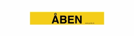 åben-skilt