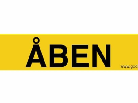 åben-skilt