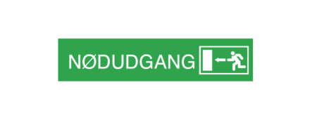 nødudgang-grønt-banner